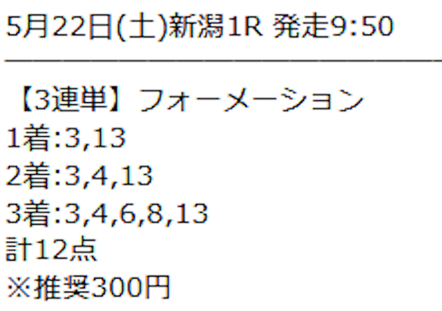 すごい競馬有料予想