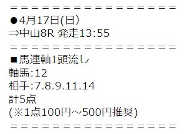 競馬ファイア無料予想