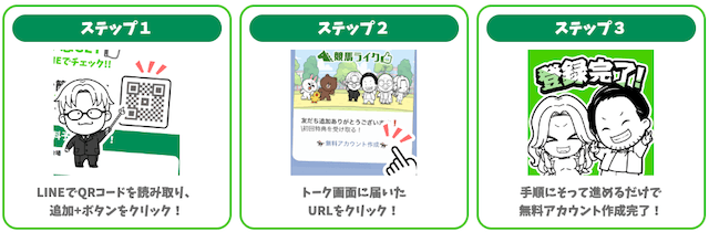 競馬ライク　登録方法2