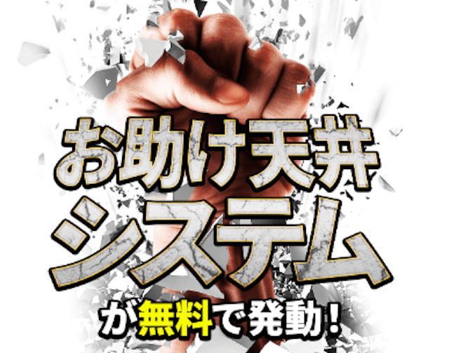 ウマ番長の用意している「お助け天井システム」