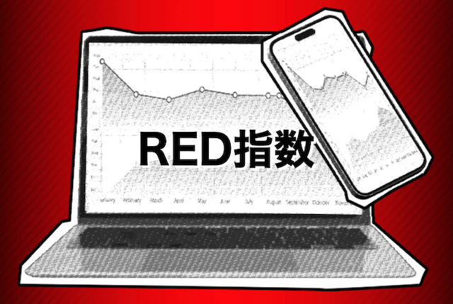 「競馬レッドライナー」のRED指数画像