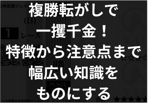 「複勝転がし」のアイキャッチ画像